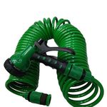 Coiled Garden Hoses