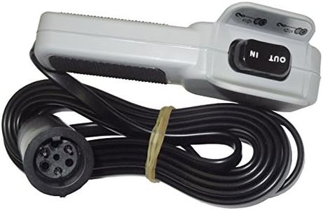 WARN 64849 Hand Held Winch Remote Controller with Rubber Grip for ATV and Side x Side Winches , gray