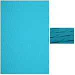 Abahub Non-Slip Traction Pad Deck Grip Mat 30in x 20in Trimmable EVA Sheet 3M Adhesive for Boat Kayak Skimboard Surfboard SUP Blue