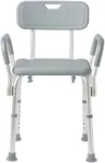 Medline Shower Chair with Back and 