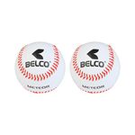 Belco Baseball , Competition Grade Baseball Ball Official Size (PVC Baseball Pack of 2)