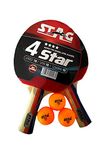 Stag Iconic Professional Table Tennis (T.T) Set - Table Tennis Rackets and T.T Balls Included| All-in-One Ping Pong Paddle Playset - Table Game Accessories