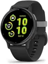 Garmin vívoactive 5 GPS 42mm Smartwatch, AMOLED Touchscreen, All-day Health Monitoring, Advanced Fitness Features, Personalised Sleep Coaching, Music, up to 11 days battery life, Black