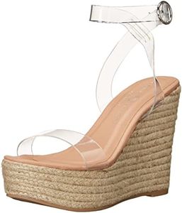 Chinese Laundry Women's Ello Platform, Clear, 10