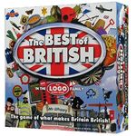Drumond Park The Best of British Board Game - from the LOGO Board Game Family - The Family Board Game of What Makes Britain British | Family Games For Adults And Kids Suitable From 8+ Years