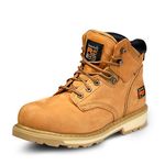 Timberland PRO Men's Pit Boss 6 Inch Steel Safety Toe Industrial Work Boot, Wheat, 11 UK