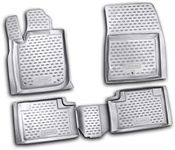 Element EXP.NLC.24.03.210 Premium Non-Slip Rubber Floor Mats for Jeep Grand Cherokee IV (WK2) Year 10-13 Black