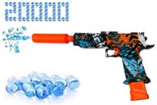 BuYou Gel Ball Blaster Gel Bullet Golden Eagle 2011 Electric with 20,000 Gel Balls for Teenagers and Adults in Camouflage 14+