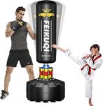 Feikuqi FEIKUQI Freestanding Punching Bag 70''-205lbs Heavy Boxing Bag with Stand for Adult Youth Kids - Men Women Stand Kickboxing Bag for Home Office Gym (no Gloves)