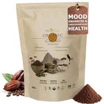 Organic Cacao/Cocoa Powder 500g | Pure & Unsweetened | Mood Enhancer & Cardiovascular Health | Natural Source of Magnesium | Perfect for Smoothies, Baking & Hot Chocolate | Non-Alkalised, Vegan