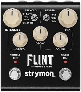 Strymon Flint V2 Tremolo and Reverb Guitar Effects Pedal for Electric and Acoustic Guitar, Synths, Vocals and Keyboards