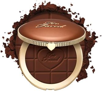 Too Faced Chocolate Soleil Matte Blurring Bronzer | Matte Bronzer Powder that Mimics Natural Skin for Blurred Sun-Kissed Effect, Chocolate Ganache, 0.28 Ounce