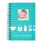 Pearhead Baby's Daily Log Book, Track and Monitor Your Newborn Baby's Schedule