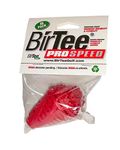 BirTee Golf Tees - PRO Speed Version with Enhanced Durability - 8 Pack. Indoor Golf Tees/Golf Simulator Tees/Winter Golf Tees. (Red)