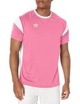 Umbro Men's Inter Soccer Jersey, Pink, Large