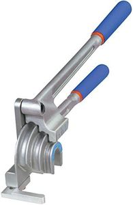 Imperial Stride Tool 370-FHC 3/16", 1/4", 3/8", 1/2", Alum, Copper, Steel Triple Header 180 degree Benders, Silver/Blue