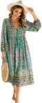 R.Vivimos Women's Summer Midi Dress