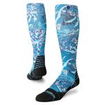 Stance Trooms Snow Socks Blue Patterned Large