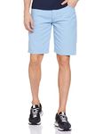 The Indian Garage Co Men's Chino Shorts (0421-SHORTS05-18_Blue_36)