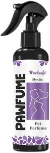 VetSafe Pet Perfume 200 ml- Long-Lasting Fragrance Spray for Dogs and Cats, Odour Eliminator, Grooming Essential, Mystic Scent