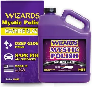 Wizards Buffing Liquid - Cutting Compounds & Polish Machine Glaze (Gallon, Mystic Polish Machine Glaze)