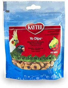 Kaytee Yo Dips Strawberry/Banana Flavor Yogurt Dipped Treat For Pet Birds, 3.5 oz