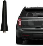 Short Antenna Compatible with Ford Maverick EcoSport Ranger Explorer Fiesta Focus Fusion Escape Select Models | Black 2.5 inches | Mini Radio Antenna Direct Replacement | Roof Antena para Carro