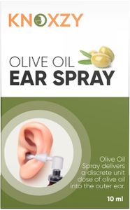 Knoxzy Olive Oil Ear Spray – Wax Removal & Pain Relief, 10ml