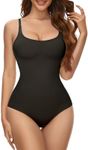 SIMIYA Shapewear Bodysuit Thong Seamless Body Suits Women Tummy Control Sculpting Body Shaper Slim Firm Tank Top Leotards
