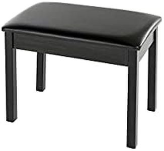 Yamaha BB1 Padded Bench for The P65 and DGX520;Black Finish