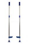 Legler Small Foot 9511 Stilts for Children Made of Sturdy Aluminium, Adjustable footrests, up to 50 kg Load, 4 Years and Older