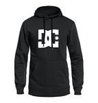 DC Shoes Men's Star PH Screen Fleece Jacket - Black, Large