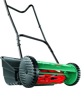 Bosch Manual Lawn Mower, 38cm Cutting Width – Lightweight Push Mower