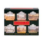 Ahmad Tea Classic Black Tea Selection Pack | Perfect Black tea gift | 60 Teabag Sachets | 6 Flavours