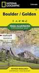 Boulder, Golden Map: Trails Illustrated (National Geographic Trails Illustrated Map)