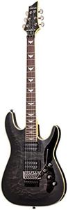 Schecter Guitar Research Omen Extreme-6 FR Electric Guitar - See-Thru Black