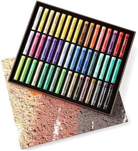 rubens Soft Oil Pastels Set, 48 Morandi Colors Versatile Art Pastel, Creamy Texture Extra Soft Oil Pastels for Blending & Layering, Muted Tones Pastel Paint Set for Artist Beginner Adult