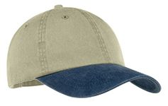 Port & Company -Two-Tone Pigment-Dyed Cap. CP83