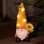 REYISO Sunflower Gnomes with Solar 