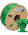 DURAMIC 3D PETG Printer Filament 1.75mm Green, 3D Printing Filament 1kg Spool(2.2lbs), Non-Tangling Non-Clogging Non-Stringing Dimensional Accuracy +/- 0.05 mm