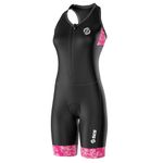 SLS3 Triathlon Suit for Women-Pink Azalea Floral-Medium