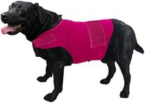 cattamao Comfort Dog Anxiety Relief Coat, Dog Anxiety Calming Vest Wrap,Thunder Shirts Jacket for XS Small Medium Large XL Dogs（Rose XL）