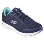 Skechers Womens Shoe-GO Golf MAX 2 Fairway 3 Sneaker, Navy Mesh/Multi Trim, 6 UK