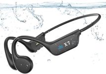 Guudsoud Bone Conduction Swimming Headphones - Bluetooth 5.3 IP68 Waterproof With 32GB MP3 Storage, Open Ear Wireless Sport Earphones for Running, Cycling