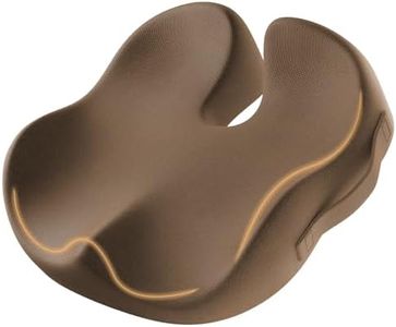 ProtoArc Cuscino Sedia Ufficio Ergonomica, Cuscino Seduta per Coccige Supporto di Pressione, Cuscini Sedia Memory Foam per Gaming, Auto e Sedia a Rotelle, Comfort per Tutto il Giorno