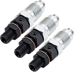 FANHAY 3PCS 16001-53000 Fuel Injector for Kubota D722 Motor Kubota BX1860 BX1870 BX1880 BX2360 BX2370 BX2380 BX23S BX25 BX25DLB U1770 RTV90 0G9 ZD101 16001-53002 H1600-53000