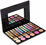 MKNZOME 78 Colors Eye Shadow Palette Makeup, Glitter Eyeshadow, Makeup Kit, Eyeshadow Palette, Ultra-Blendable, Rich Colors, for Halloween, Parties and Festivals, Great for Travel