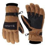 Carhartt Men's Wp Waterproof Insulated Glove, Carhartt Brown, Medium (Pack of 1)