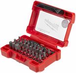 Milwaukee Shockwave Compact Bit 32 Piece Torx Set 4932471586, Set of 32 , Red