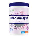 Genuine Health Bovine Clean Collagen Powder, 16 servings, 160g tub, 10g collagen per serving, Natural joint, skin, hair, nail support, Unflavoured, Dairy & gluten Free, Grass-fed, Keto & paleo-friendly